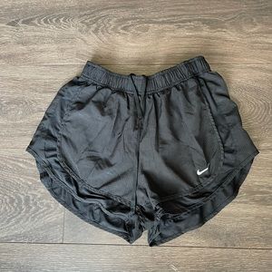 Nike black checkered Dri Fit shorts